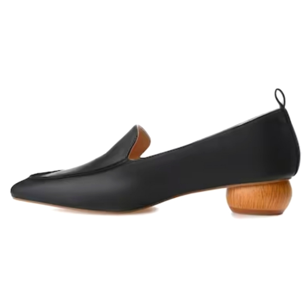 Journee Collection Womens Maggs Loafer Pointed Toe Slip On Flats size 6.5